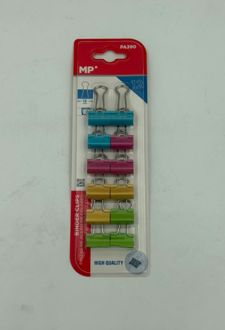 بلیستر 12 عددی گیره دوبل کوچک رنگی (MP)