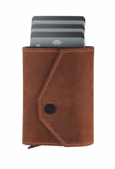 جاکارتی چرم هانتر PORTER Go wallet (پولاریس) - شتری