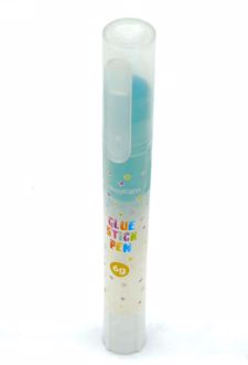 چسب ماتیکی 6 گرم قلمی رنگی اسکول فنز - (سبزآبی)