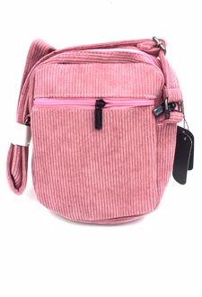 کیف دوشی کبریتی (پیکولو) - صورتی