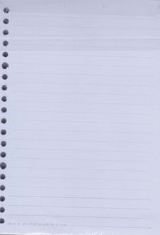 یدک دفتر کلاسوری 20 حلقه خطدار برگ سری کیوت پالت (بنفش)