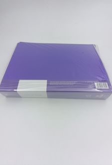 کلربوک 80 برگ A4 بدون‌قاب فسفری وحدت (اس اف) بنفش