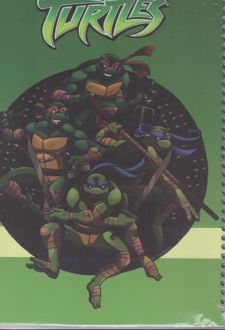 دفتر نقاشی وزیزی 40 برگ سیمی لاکپشت های نینجا (بهمن آرا)