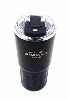 تراول ماگ بنددار 600ML (سیتارایوری) - مشکی