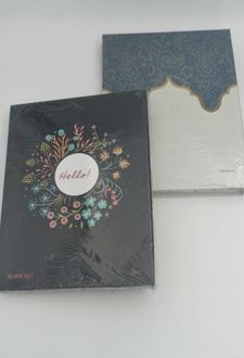 دفتر کلاسوری 26 حلقه 200 برگ قفل فلزجلدسخت میکرو (طوسی)