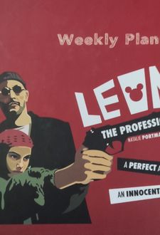 دفتریادداشت و پلنر جلدسخت لئون (کیوی نوت)