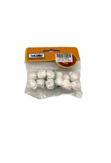 شکوفه‌های رنگی 12 عددی (اسکیل) - سفید