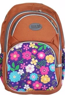 کوله چهار‌زیپ مدرسه‌ای اعلا کوک (کوک تحریر)