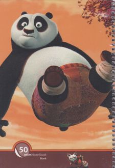 دفتر 50 برگ نقاشی جلد مقوایی سیمی فانتزی (میم) پاندای کنگ فو کار