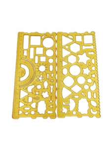 شابلون دوقلو ژله‌ای (صریر) - زرد