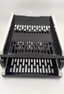 کازیه دوطبقه کشویی (پارسیکار) - مشکی