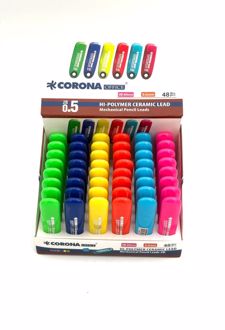 مغز مداد 0/5 کوتاه کرونا - (سرمه‌ای)