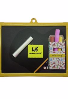 تخته سیاه کاما کوچک 35*25 (کتابک) زرد