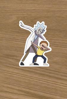 استیکر Rick and Morty (آرتیکو)