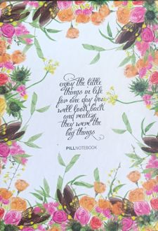 دفتر 200 برگ وزیری سیمی فلو (پیل)