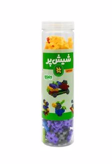 بسته اسباب بازی ساختنی شیش پر(لیبل سبز)
