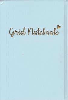 دفتر 100 برگ شطرنجی A5 ته دوخت سری کیوت پالت (آبی)