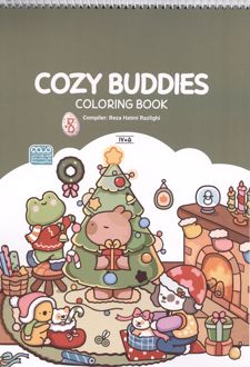 کتاب رنگ آمیزی COZY BUDDIES (کد 1705)