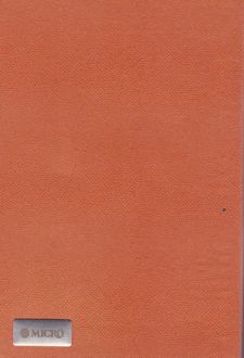 دفتر 21*14 ته‌چسب لوکس الیت میکرو (نارنجی)