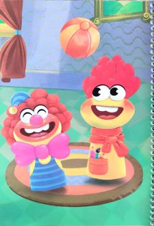 دفتر خط‌دار 50 برگ (شارمینیا) - مینیا و دلقک