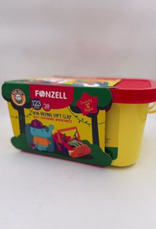 خمیربازی سطلی 20 رنگ Super set (فونزل)