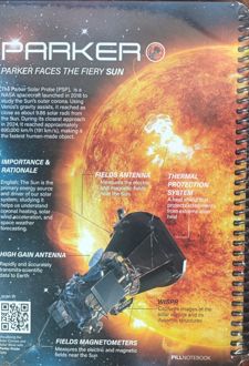 دفتر 100 برگ وزیری سیمی گلکسی (پیل - طرح جور)