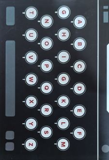 دفتر شومیز مدل Keyboard سری Retro (همین)