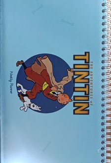 پلنر‌هفتگی 29.5*15 جلد‌سخت فانتزی (کیوی نوت) تن‌تن