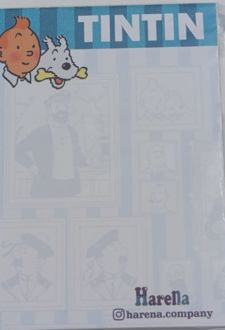 کاغذ‌یادداشت تن‌تن سایز A7 (هارنا) آبی