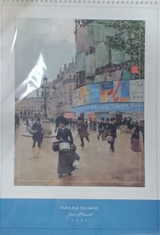 دفتر طراحی A3 کاغذ‌پارس (پیل -PARIS RUE DU HAVRE)