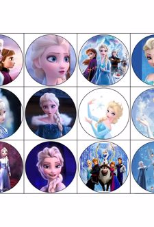 پیکسل 12 عددی سنجاقی طرح فروزن (پژانو)