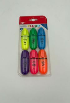 هایلایتر مینی 6 رنگ نئون (mp)