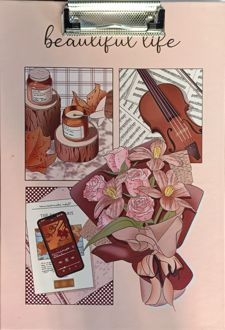 تخته شاسی A4 سری هپی برد (آبرنگ) کلاسیک