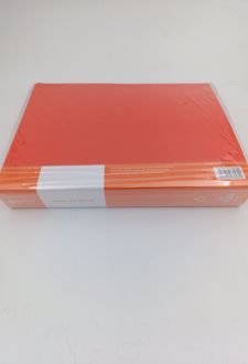 کلربوک 80 برگ A4 بدون‌قاب فسفری وحدت (اس اف) نارنجی