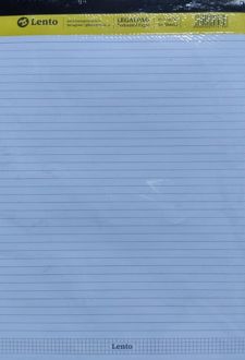 لگال‌پد 60 برگ خط‌دار A4 (لنتو)