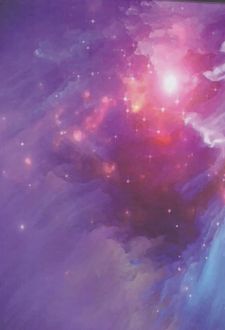 دفتر کلاسوری 20 حلقه 100 برگ قفل فلز برگ سری راندو (کهکشان)