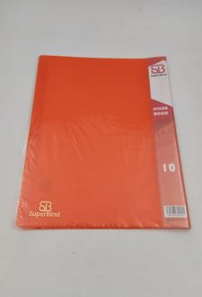 کلربوک 10 برگ A4 سوپربایند (نارنجی)