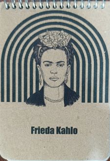 دفتر یادداشت کرافت جلد‌سخت سری مشاهیر (سرو) فریدا‌کالو