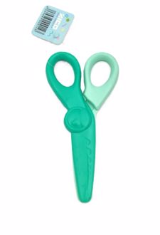 قیچی ساده پلاستیکی (زیکو) - سبز