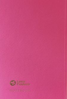 دفتر فابریانو A5 خط‌دار (لنتو) - صورتی