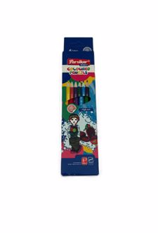 مداد 6 رنگ جعبه مقوایی (پارسیکار)