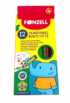 مدادرنگی 12 رنگ شش‌وجهی (فونزل)