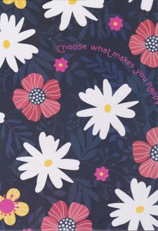 دفتر 100 برگ School رحلی جلدسخت (لانگو) گل