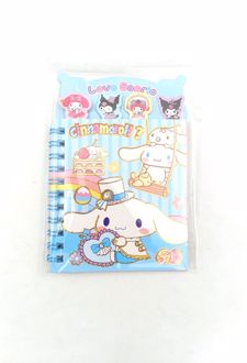 دفترچه استیکری سیمی (فانتزی) - کرومی آبی