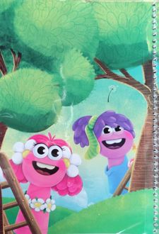 دفتر نقاشی 50 برگ (شارمینیا) - گلک و نباتک