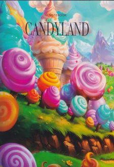 دفتر یادداشت candyland (همیشه) - بستنی