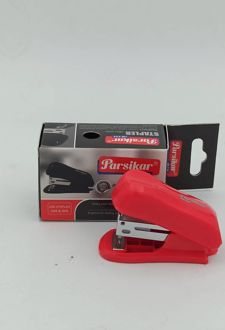 ماشین دوخت (منگنه) 24/6 مینی همراه با سوزن کش پارسیکار - (قرمز)
