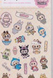 استیکر 22 تکه فانکیز لبوبو (لانگو)