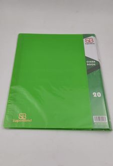 کلربوک 20 برگ A4 سوپربایند (سبز تیره)