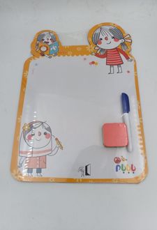 تخته وایت‌برد همراه با ماژیک و تخته‌پاک‌کن بابابام (قندون)